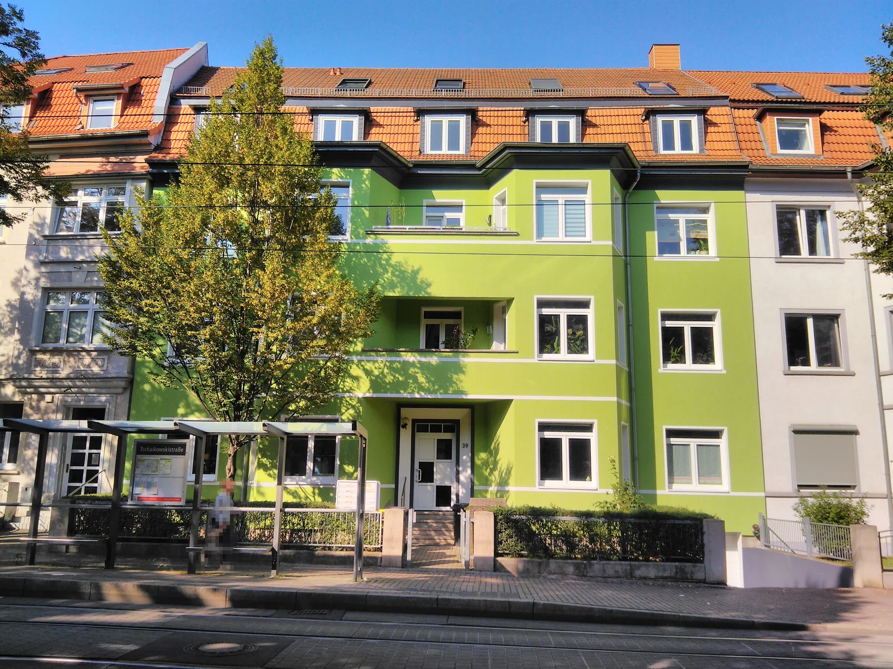 Fassadenprojekt Malermeister Stelz GmbH Erfurt, professionelle Außengestaltung