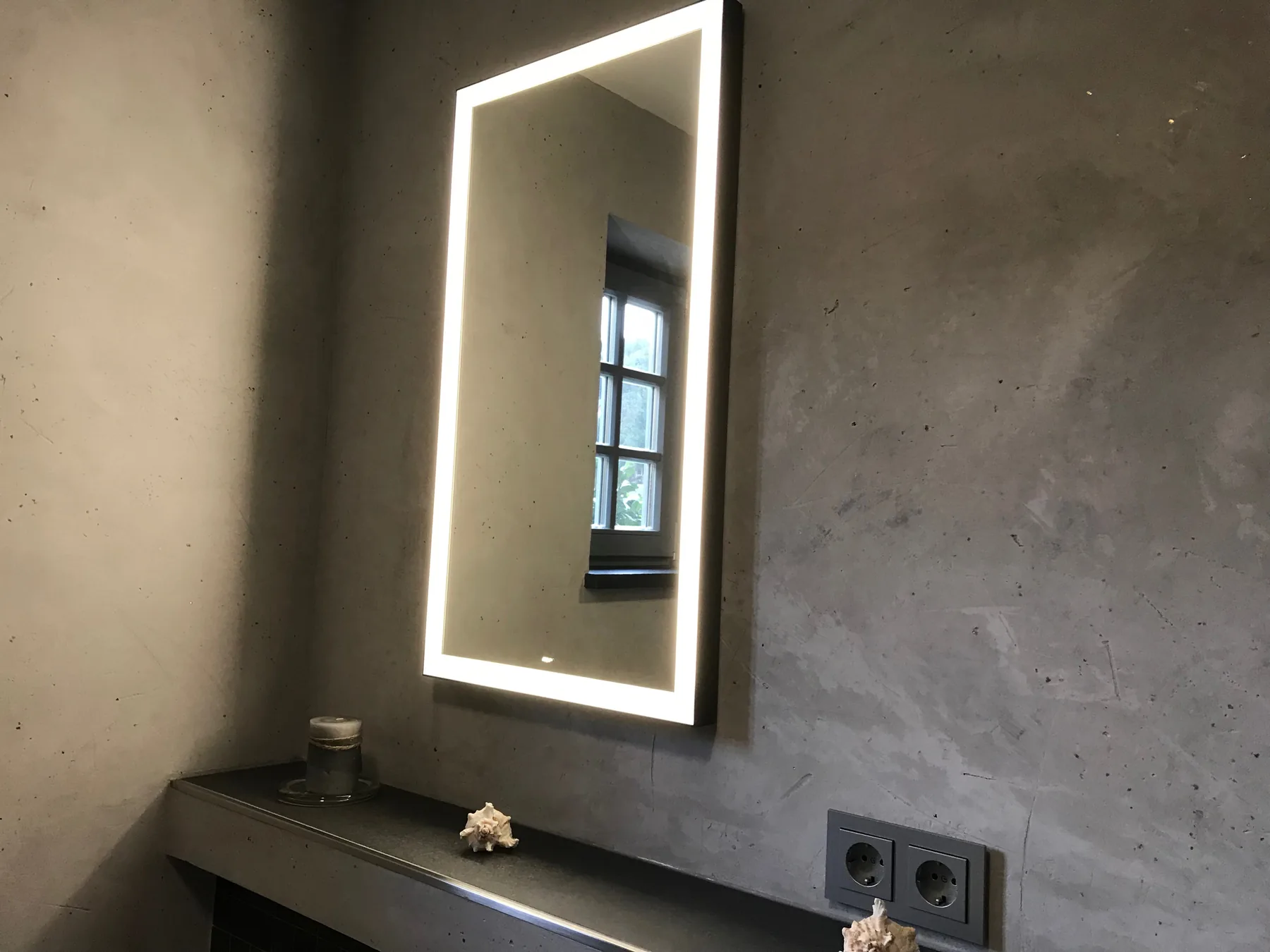 Malermeister Stelz GmbH, fugenloses Bad Betonoptik Erfurt