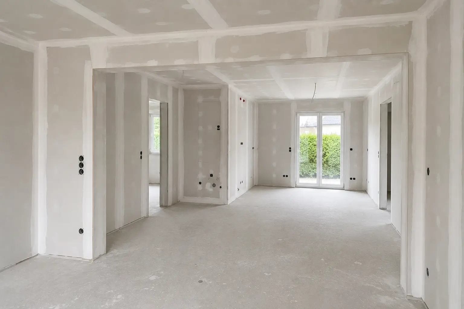 Trockenbau Erfurt fertig verspachtelte Wände und abgehängte Decken im Innenausbau, Malermeister Stelz GmbH