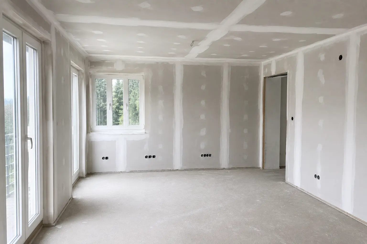 Trockenbau Raumteiler und neue Wände mit Tageslicht Erfurt, Malermeister Stelz GmbH